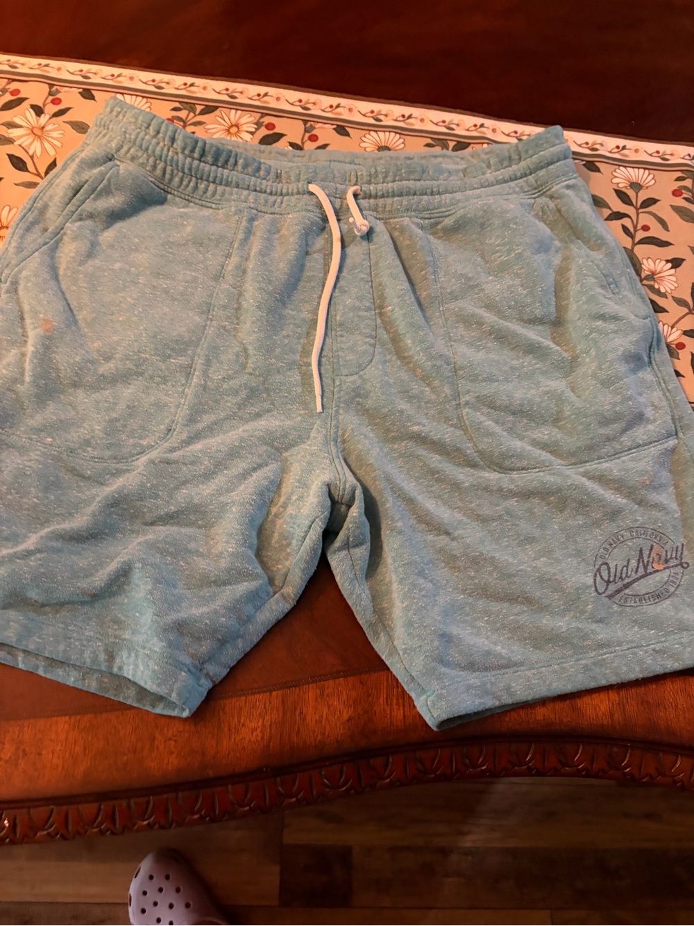 Old Navy Light Blue Men's Casual Drawstring Shorts